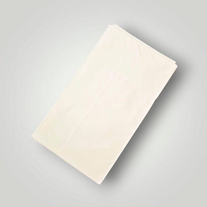 Drap plat "Blanc uni"