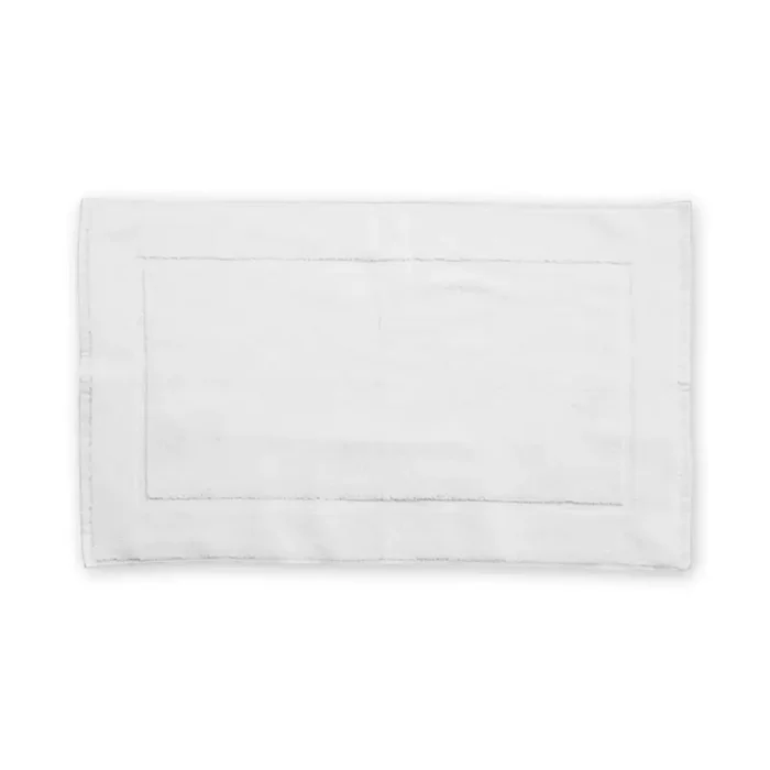 Tapis De Bain Éponge Blanc